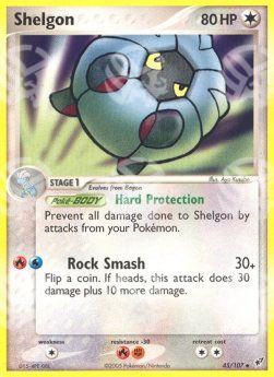 Shelgon - EX Deoxys (Uncommon) [DX-45]