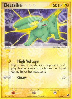 Electrike (High Voltage) - EX Deoxys (Common) [DX-59]