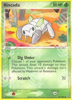 Nincada - EX Deoxys (Common) [DX-67]