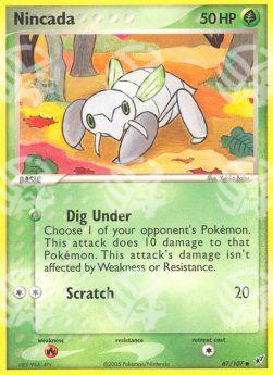 Nincada - EX Deoxys (Common) [DX-67]