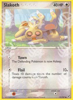Slakoth - EX Deoxys (Common) [DX-73]