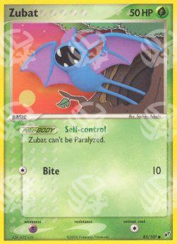 Zubat - EX Deoxys (Common) [DX-83]