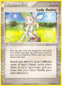 Lady Outing - EX Deoxys (Uncommon) [DX-87]