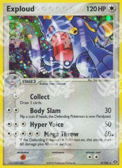 Exploud - EX Smeraldo (Holo Rare) [EM-3]