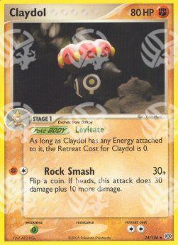 Claydol - EX Smeraldo (Uncommon) [EM-24]