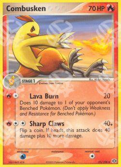 Combusken - EX Smeraldo (Uncommon) [EM-25]
