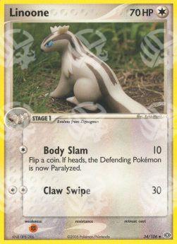 Linoone - EX Smeraldo (Uncommon) [EM-34]