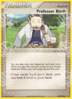 Prof. Birch - EX Smeraldo (Uncommon) [EM-82]