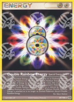 Duplice Energia Arcobaleno - EX Smeraldo (Rare) [EM-87]