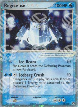 Regice ex - EX Smeraldo (Ultra Rare) [EM-98]