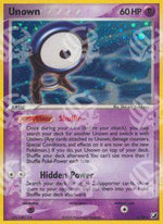 Unown - EX Forze Segrete (Rare) [UF-A-28]