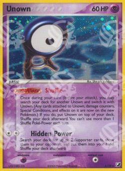 Unown - EX Forze Segrete (Rare) [UF-A-28]