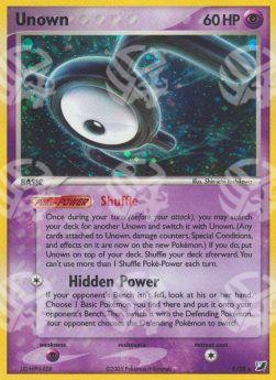 Unown - EX Forze Segrete (Rare) [UF-E-28]