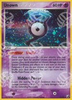 Unown - EX Forze Segrete (Rare) [UF-G-28]