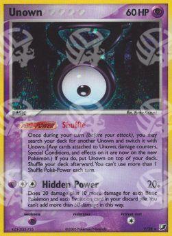 Unown - EX Forze Segrete (Rare) [UF-V-28]