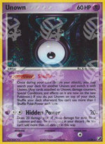 Unown - EX Forze Segrete (Rare) [UF-V-28]