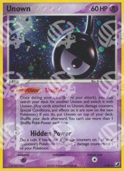 Unown - EX Forze Segrete (Rare) [UF-XM-28]
