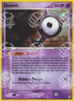 Unown - EX Forze Segrete (Rare) [UF-Y-28]