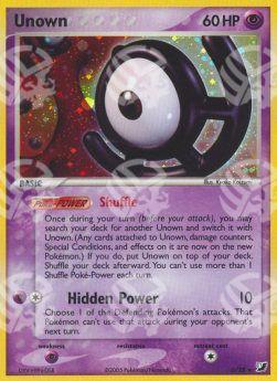 Unown - EX Forze Segrete (Rare) [UF-U-28]