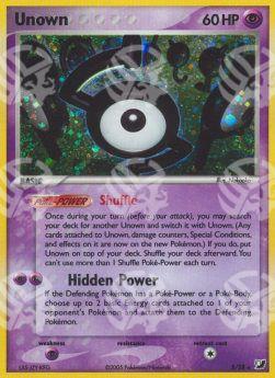 Unown - EX Forze Segrete (Rare) [UF-S-28]