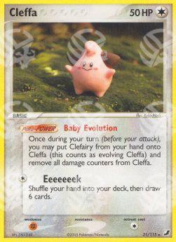 Cleffa - EX Forze Segrete (Rare) [UF-21]