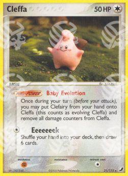 Cleffa - EX Forze Segrete (Rare) [UF-21]