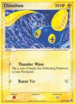 Chinchou - EX Forze Segrete (Common) [UF-52]
