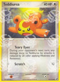 Teddiursa - EX Forze Segrete (Common) [UF-77]