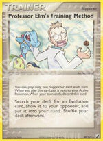Sistema d'Allenamento del Prof. Elm - EX Forze Segrete (Uncommon) [UF-89]