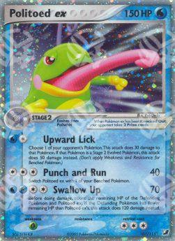 Politoed ex - EX Forze Segrete (Ultra Rare) [UF-107]