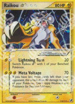 Raikou Gold Star - EX Forze Segrete (Secret Rare) [UF-114]