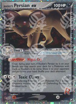 Rocket's Persian ex - EX Forze Segrete (Ultra Rare) [UF-116]