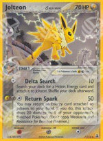 Jolteon δ Delta Species - EX Specie Delta (Holo Rare) [DS-7]