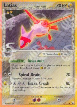 Latias δ Delta Species - EX Specie Delta (Holo Rare) [DS-8]