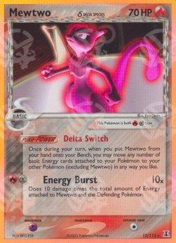 Mewtwo δ Delta Species - EX Specie Delta (Holo Rare) [DS-12]