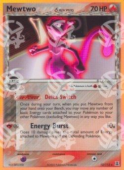 Mewtwo δ Delta Species - EX Specie Delta (Holo Rare) [DS-12]