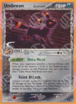 Umbreon δ Delta Species - EX Specie Delta (Holo Rare) [DS-17]