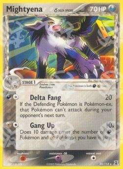 Mightyena δ Delta Species - EX Specie Delta (Rare) [DS-24]