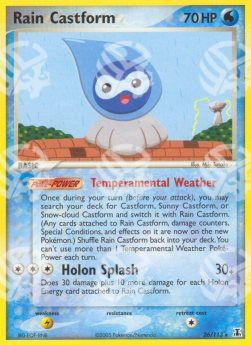 Castform Pioggia - EX Specie Delta (Rare) [DS-26]