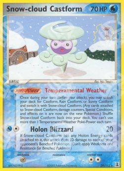 Castform Neve - EX Specie Delta (Rare) [DS-29]