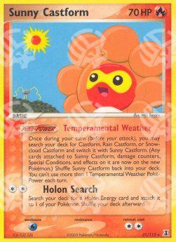 Castform Sole - EX Specie Delta (Rare) [DS-31]