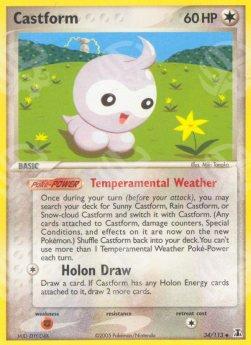 Castform - EX Specie Delta (Uncommon) [DS-34]