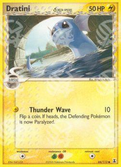 Dratini δ Delta Species (Thunder Wave) - EX Specie Delta (Common) [DS-66]
