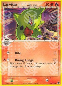 Larvitar δ Delta Species - EX Specie Delta (Common) [DS-73]