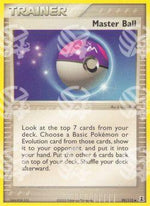 Master Ball - EX Specie Delta (Uncommon) [DS-99]