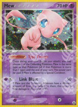 Mew - EX La Leggenda di Mew (Holo Rare) [LM-10]