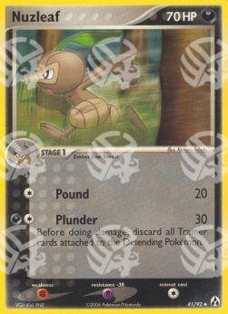 Nuzleaf - EX La Leggenda di Mew (Uncommon) [LM-41]