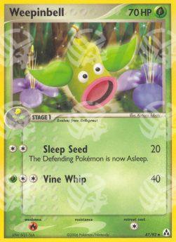 Weepinbell - EX La Leggenda di Mew (Uncommon) [LM-47]