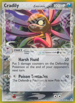 Cradily δ Delta Species - EX Fantasmi di Holon (Holo Rare) [HP-2]