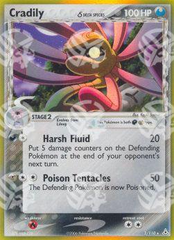 Cradily δ Delta Species - EX Fantasmi di Holon (Holo Rare) [HP-2]